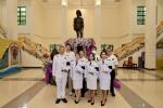เทศบาลตำบลเหมืองร่วมพิธีเจริญพระพุทธมนต์และทำบุญตักบาตร ถวาย