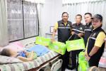 ลงพื้นที่เยี่ยมและมอบแพมเพิร์สตามโครงการสนับสนุนผ้าอ้อมผู้ให